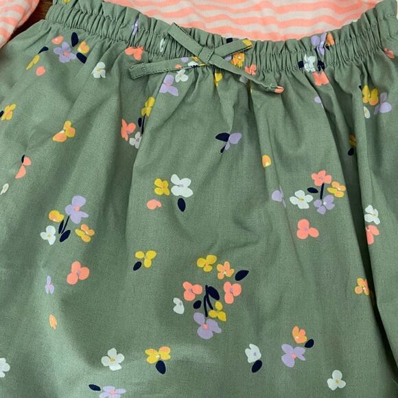 Cat & Jack Dress Striped Floral Dress 2T NWT - Picture 5 of 5